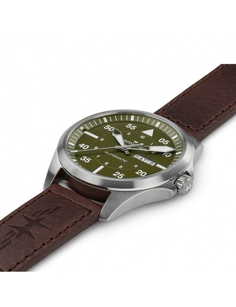 Hamilton Men's Watch Khaki Aviation Pilot Day Date Automatic