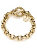 Unoaerre Bracelet - 925% Gold Plated Silver - Rolò Chain - 10EXB0015