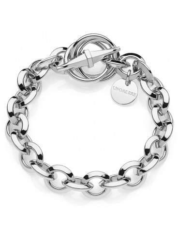 Unoaerre Bracelet - White Bronze - Rolò Chain - 10EXB0015