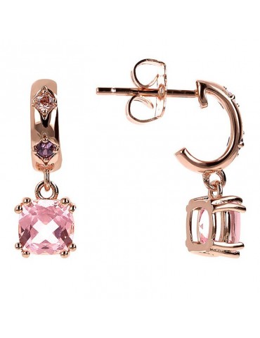 Orecchini Bronzallure - Preziosa-Pendenti-Prisma Gem Rosa-WSBZ02219.RH 2
