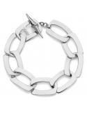 Bracciale Unoaerre-Bronzo Argentato-Catena a Maglie Piatte-16EXB0085B