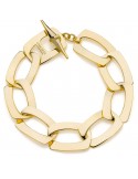 Unoaerre Bracelet-Golden Bronze-Flat Link Chain-16EXB0085G