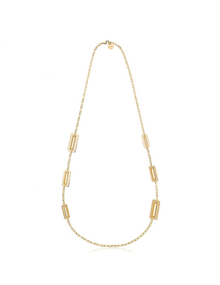 Unoaerre Necklace - Gilt Bronze - Forzatina Chain - 16EXH0074