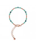 Bronzallure Bracelet - Felicia - Blue Apatite Spheres - WSBZ02252.AP