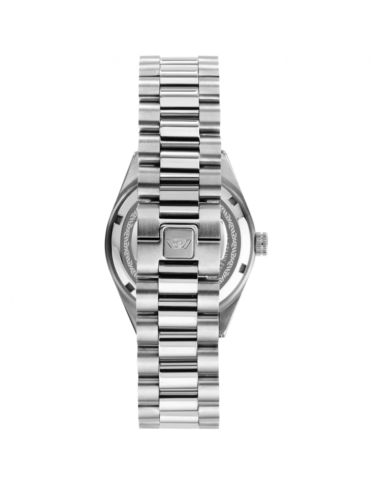 Philip Watch Men's Watch - Caribe Automatic Time and Date 39mm Black - 0