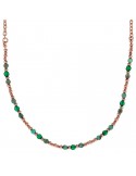 Collana Bronzallure - Felicia - Sfere - Agata Verde - WSBZ02254.AG