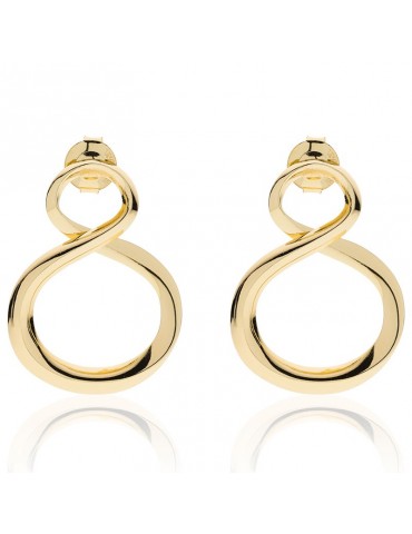 Orecchini Unoaerre - Pendenti - Bronzo Dorato - Infinito - EXO4638
