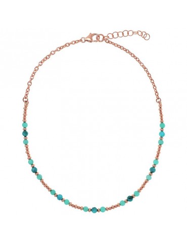 Collana Bronzallure - Felicia - Sfere - Apatite Blu - WSBZ02254.AP