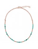 Collana Bronzallure - Felicia - Sfere - Apatite Blu - WSBZ02254.AP