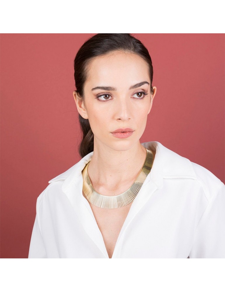 Collana Etrusca - Itaca - Cleopatra - Grande - Gold - WSET00327YG