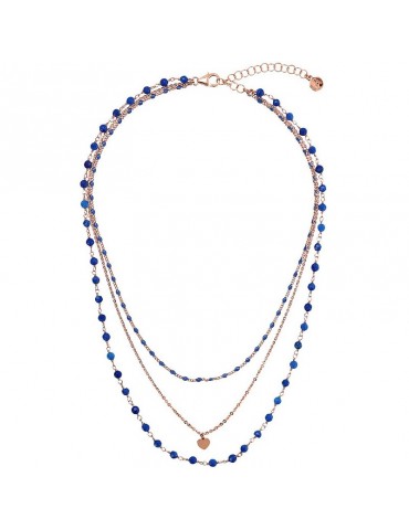 Collana Bronzallure - Rosari - Multifilo-Quarzite Blu-WSBZ02256.BLU-QT 2