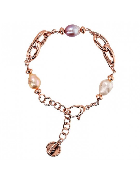 Bracciale Bronzallure-Maxima-Maglie Intrecciate-Perle-WSBZ02258.MULTI