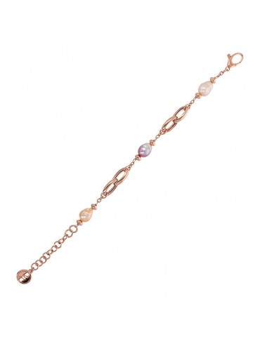 Bracciale Bronzallure-Maxima-Maglie Intrecciate-Perle-WSBZ02258.MULTI 2
