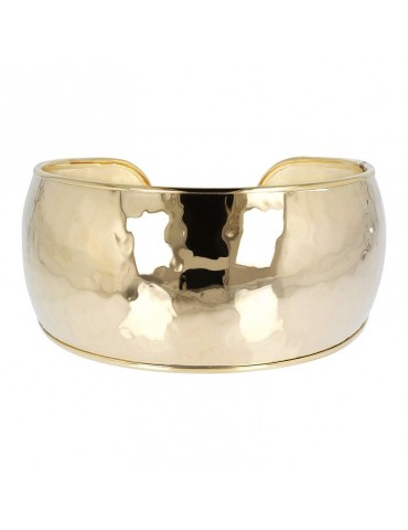 Etruscan Bracelet - Ithaca - Band - Gold-Rigid-Domed-WSET00333YG 2