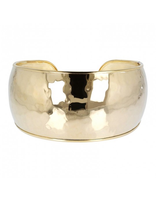Etruscan Bracelet - Ithaca - Band - Gold-Rigid-Domed-WSET00333YG