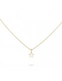 Collana Rue Des Mille-Colorfun-Stella Smaltata di Bianco-GR0231STEBIAU