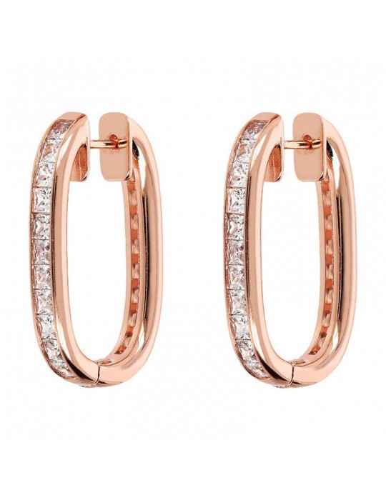 Bronzallure-Altissima-Hoop Earrings-Cubic Zirconia-WSBZ02264.WR