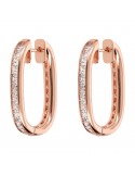 Bronzallure-Altissima-Hoop Earrings-Cubic Zirconia-WSBZ02264.WR