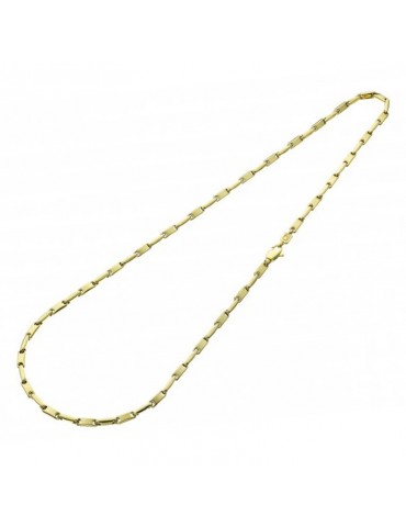 Chimento Necklace - Tradition Gold Accents in 18k Yellow Gold 50 cm - 0