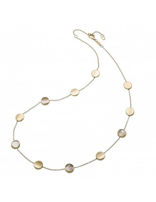 Collana Chimento - Armillas Glow Caleido - Dischi - Oro - Madreperla - 45 cm - 1G10301MW1450