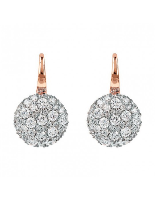 Bronzallure earrings - Altissima-Pendants-Cubic Zirconia-WSBZ02268.WR