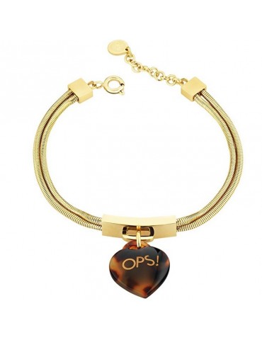 Women's Ops Lux Marble Gold Bracelet - 0