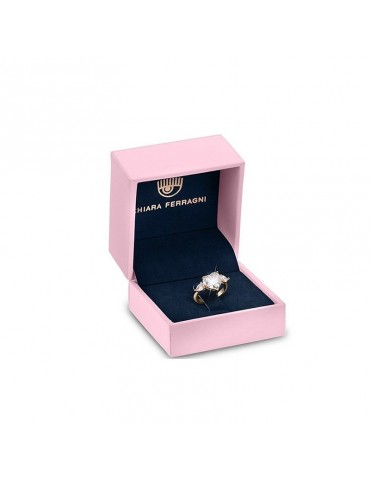 Chiara Ferragni Ring - First Love - Zircons-White Heart-J19AVF01010 2