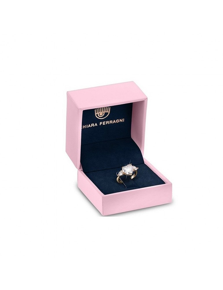 Chiara Ferragni Ring - First Love - Zircons-White Heart-J19AVF01010
