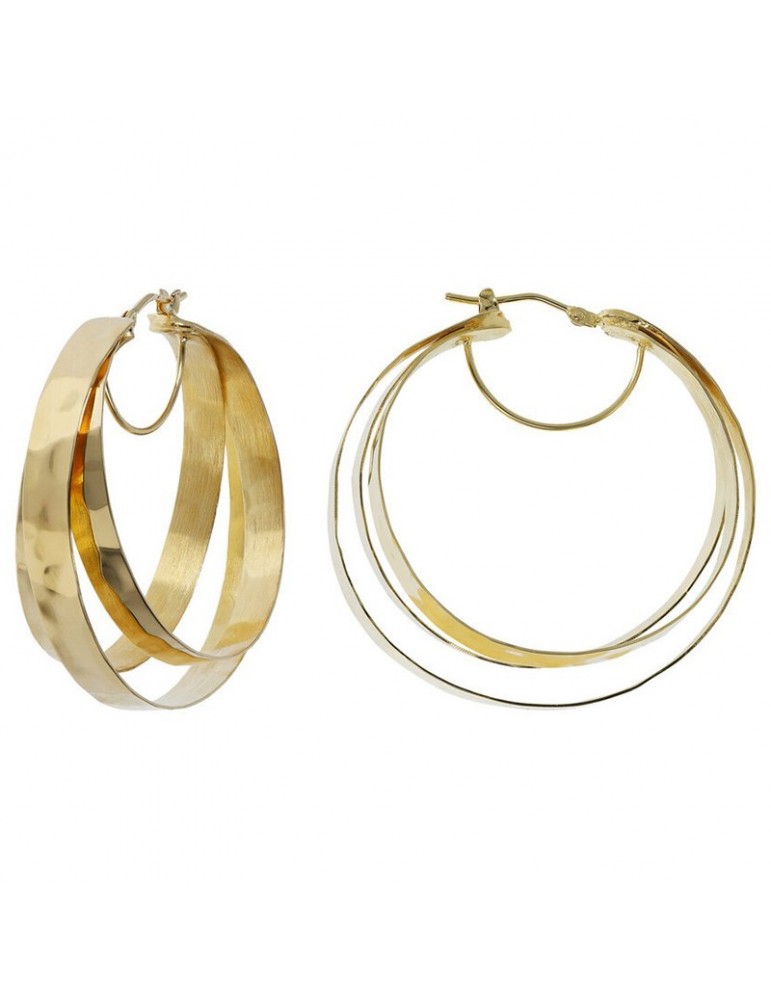 Etruscan Earrings - Ithaca - Circle-Pendants-Multicircle-WSET00458YG