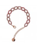 Bracciale Bronzallure-Altissima-Catena-Cubic Zirconia Rosa-WSBZ02269.MO