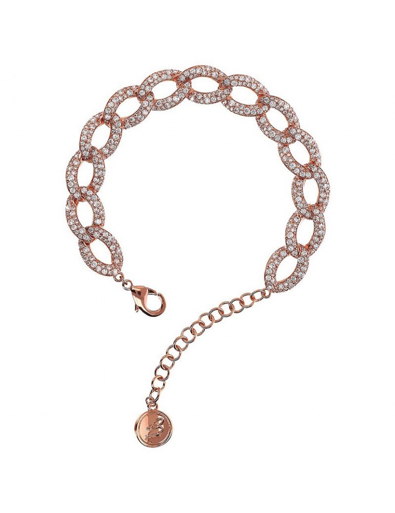 Bronzallure Bracelet - Chain - White Cubic Zirconia - WSBZ02269.WM