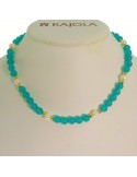 Rajola Necklace-Macari-Choker-Mint Green Jade-White Pearls-454464