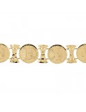 Bracciale Etrusca-Creta-Gold-Clessidra-Monete Originali-WSET00641YG