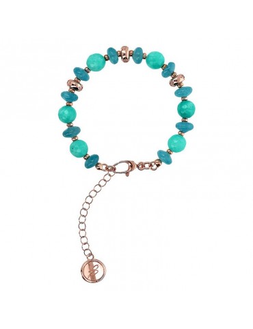 Bracciale Bronzallure -Quarzite Azzurra-Cubic Zirconia-WSBZ02274.AQ-QT