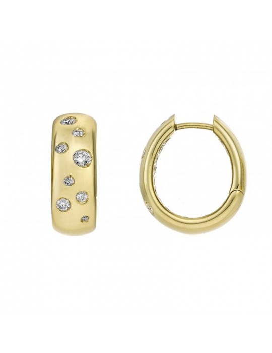 Orecchini Chimento - Forever Brio Cerchietto - Oro Giallo 18 carati - 1OU0107BB1000