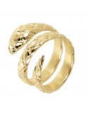 Etruscan Ring - Ithaca - Contrariè - Snake Shape - WSET00659YG