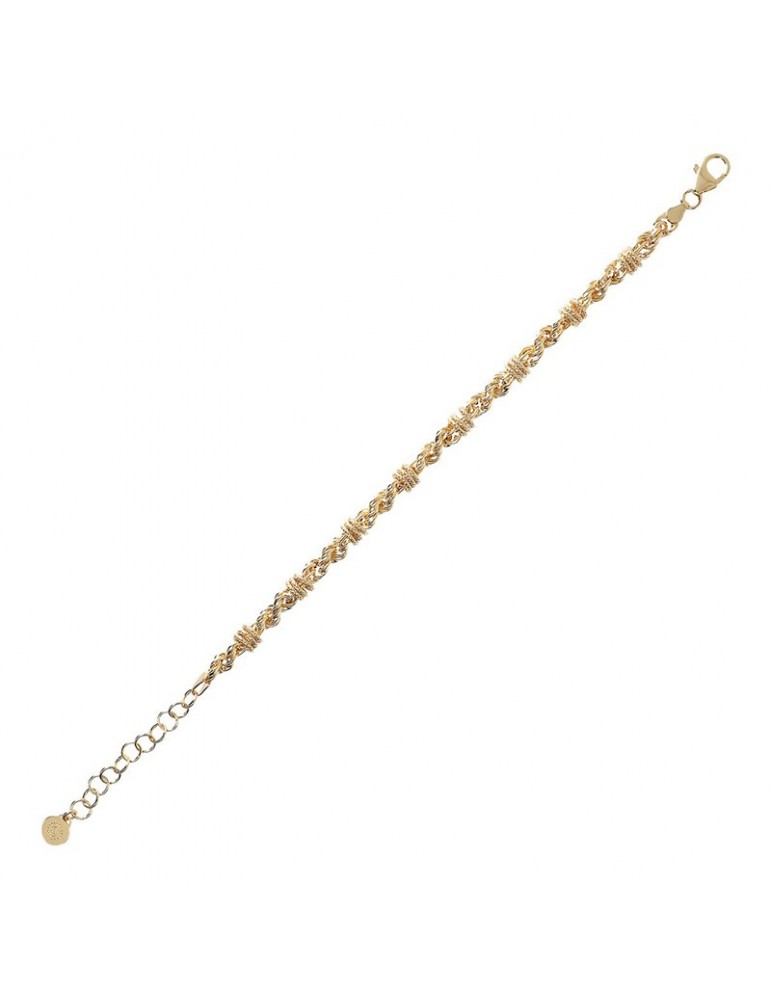 Bracciale Etrusca - Itaca - Gold - a Catena - Rondelle - WSET00665YG