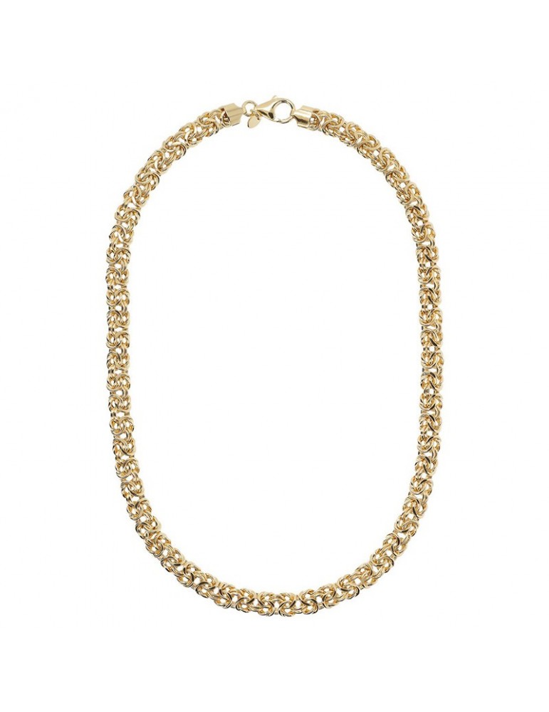 Collana Etrusca - Itaca - Gold - a Catena - Rondelle - WSET00666YGLG