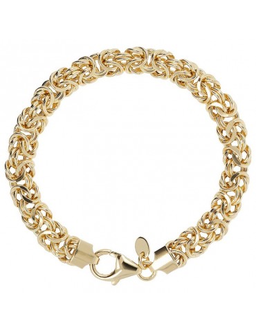 Etruscan Bracelet - Ithaca - Gold - Byzantine Chain - WSET00679YG