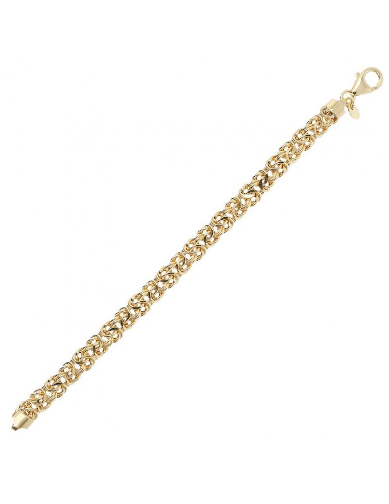 Etruscan Bracelet - Ithaca - Gold - Byzantine Chain - WSET00679YG
