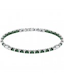 Sector Bracelet - Ceramic - Steel 316L-Green Links-Ceramic-SAFR39