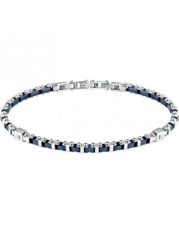 Sector Bracelet - Ceramic - 316L Steel - Blue Links - Ceramic - SAFR40