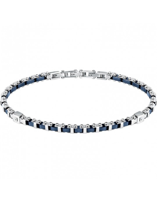 Sector Bracelet - Ceramic - 316L Steel - Blue Links - Ceramic - SAFR40