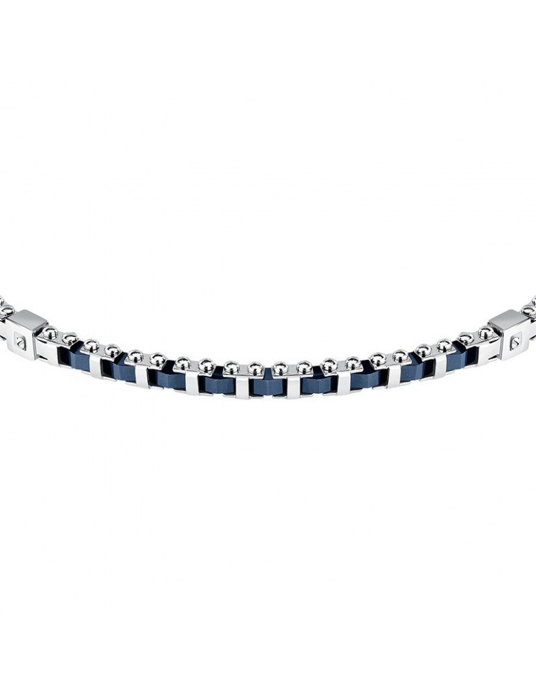 Sector Bracelet - Ceramic - 316L Steel - Blue Links - Ceramic - SAFR40