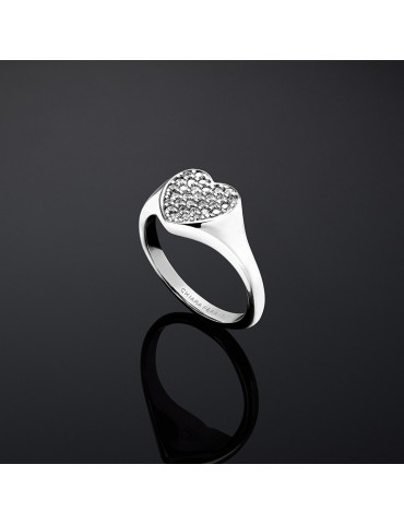 Anello Chiara Ferragni - Sigillo - Argento- Cuore - J19AXD10010