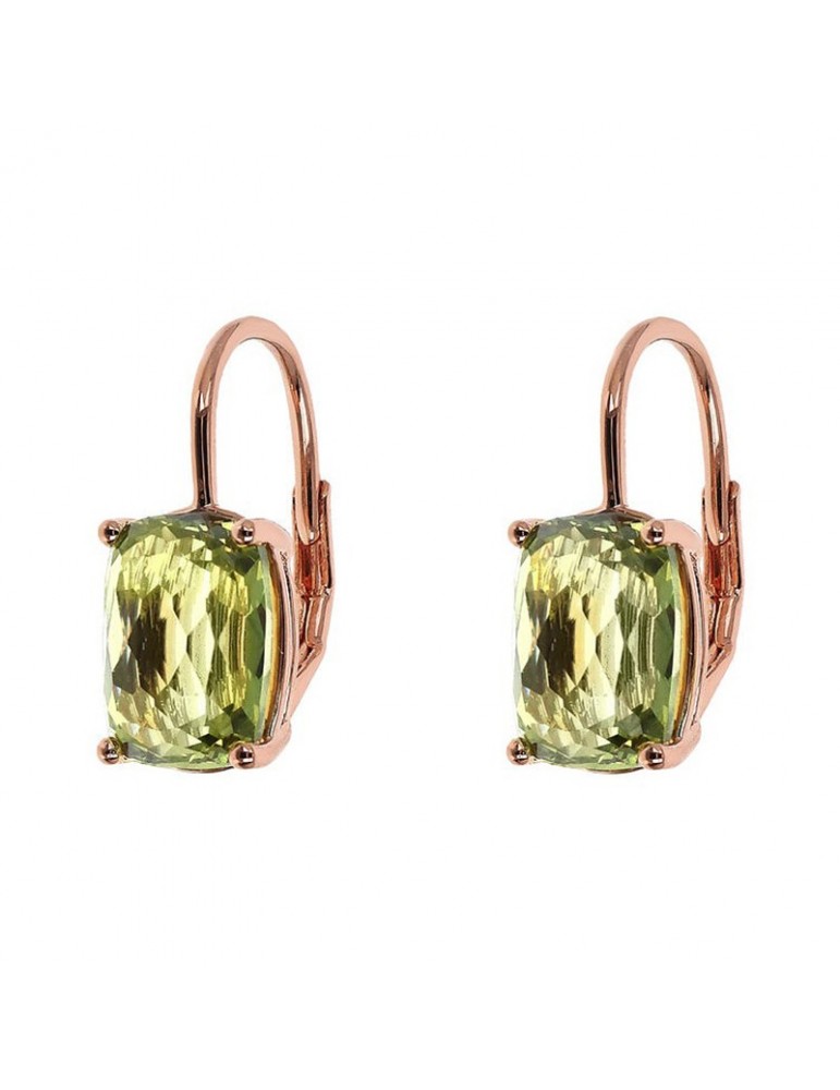 Orecchini Bronzallure - Felicia-Pendenti-Prisma Gem Verde-WSBZ02289.PE