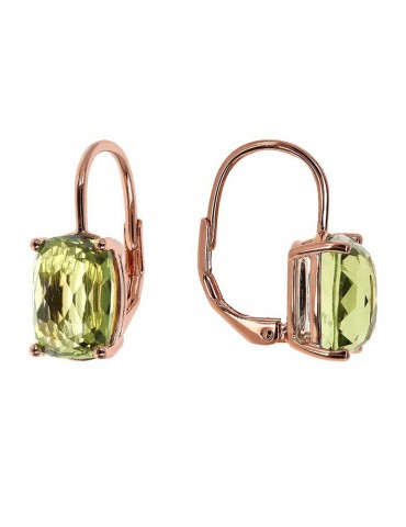 Bronzallure Earrings - Felicia - Pendants-Prisma Gem Blue-WSBZ02289.PE 2
