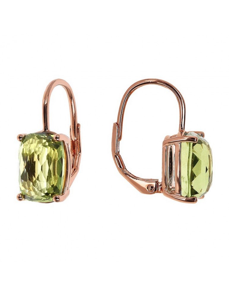 Orecchini Bronzallure - Felicia-Pendenti-Prisma Gem Verde-WSBZ02289.PE
