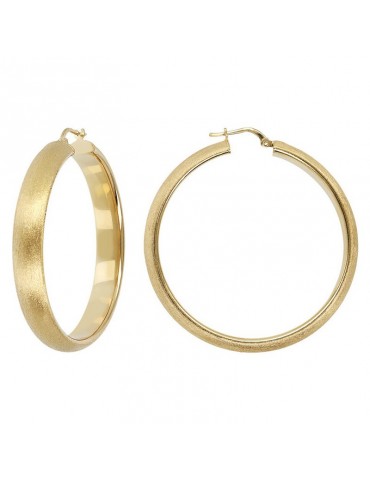 Etrsuca earrings - Elba - Hoop - Satin structure - WSET00716BIG 2
