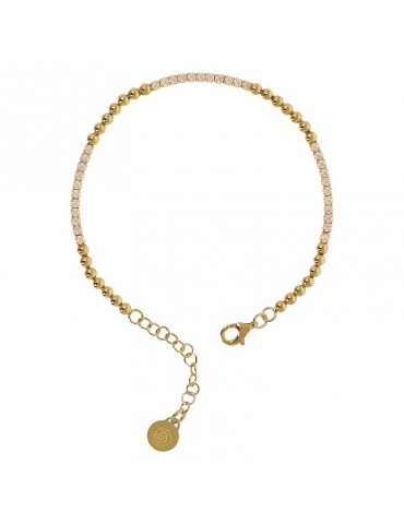 Etruscan Bracelet - Capri - Tennis-Cubic Zirconia Bianchi-WSET00727.WO